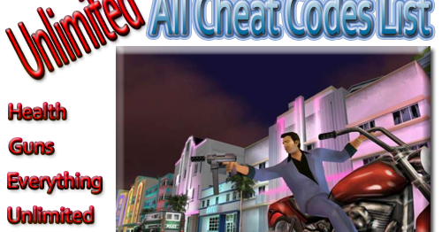 Grand Theft Auto Vice City Free Download All Cheat Codes ...