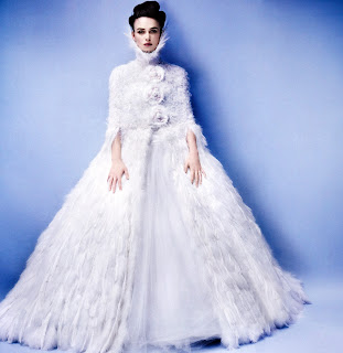 Keira Knightley wearing a stylish white dress