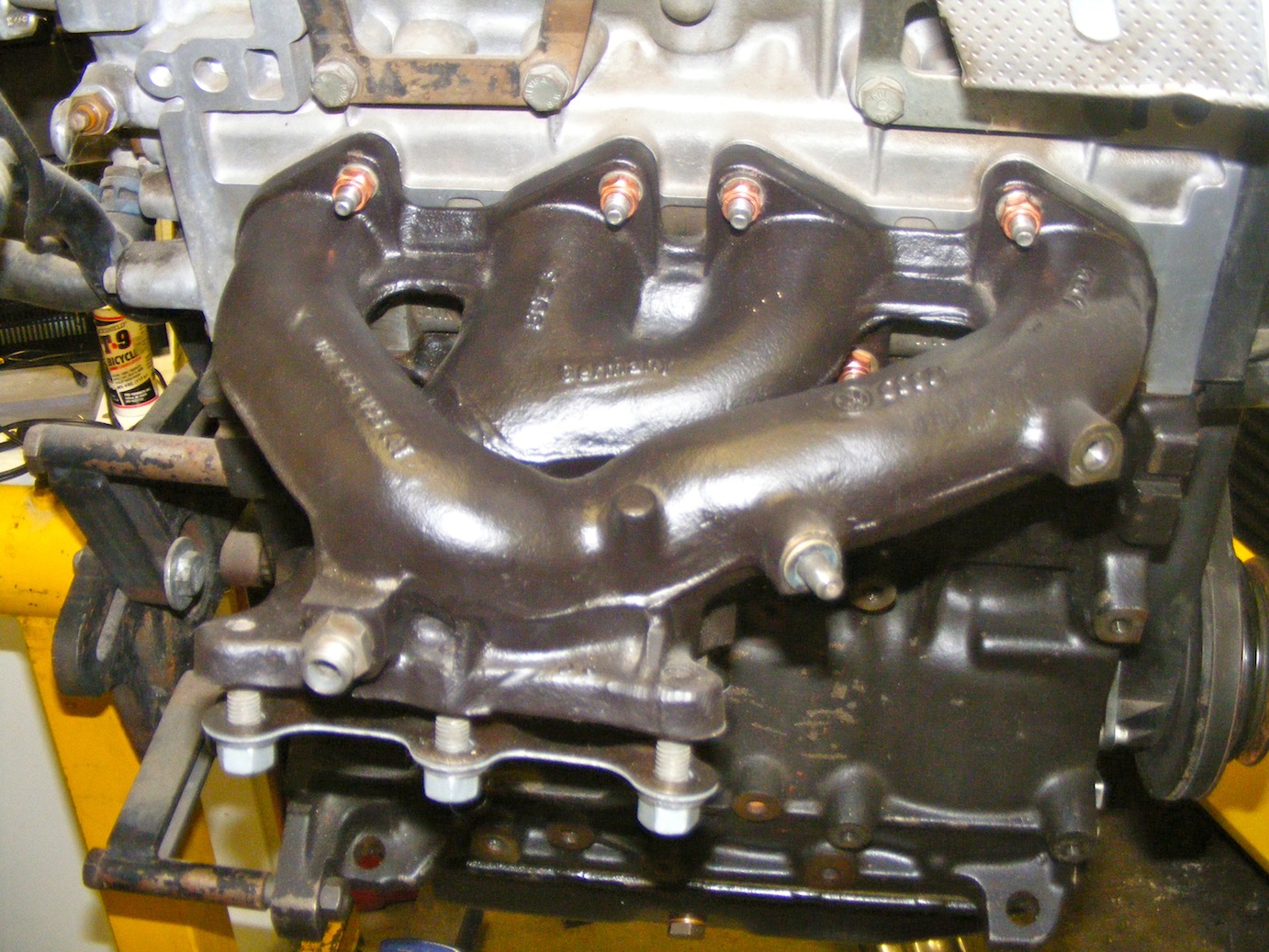 VW MKII Golf GL project Exhaust Replacement Part 2 Exhaust Manifold
