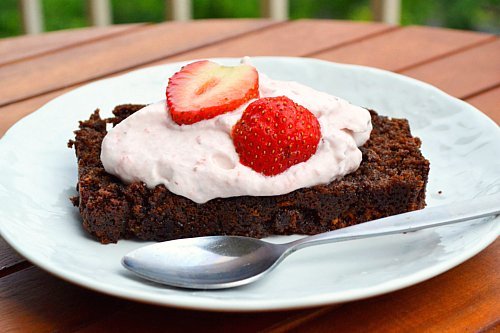 Triple Chocolate Loaf Cake