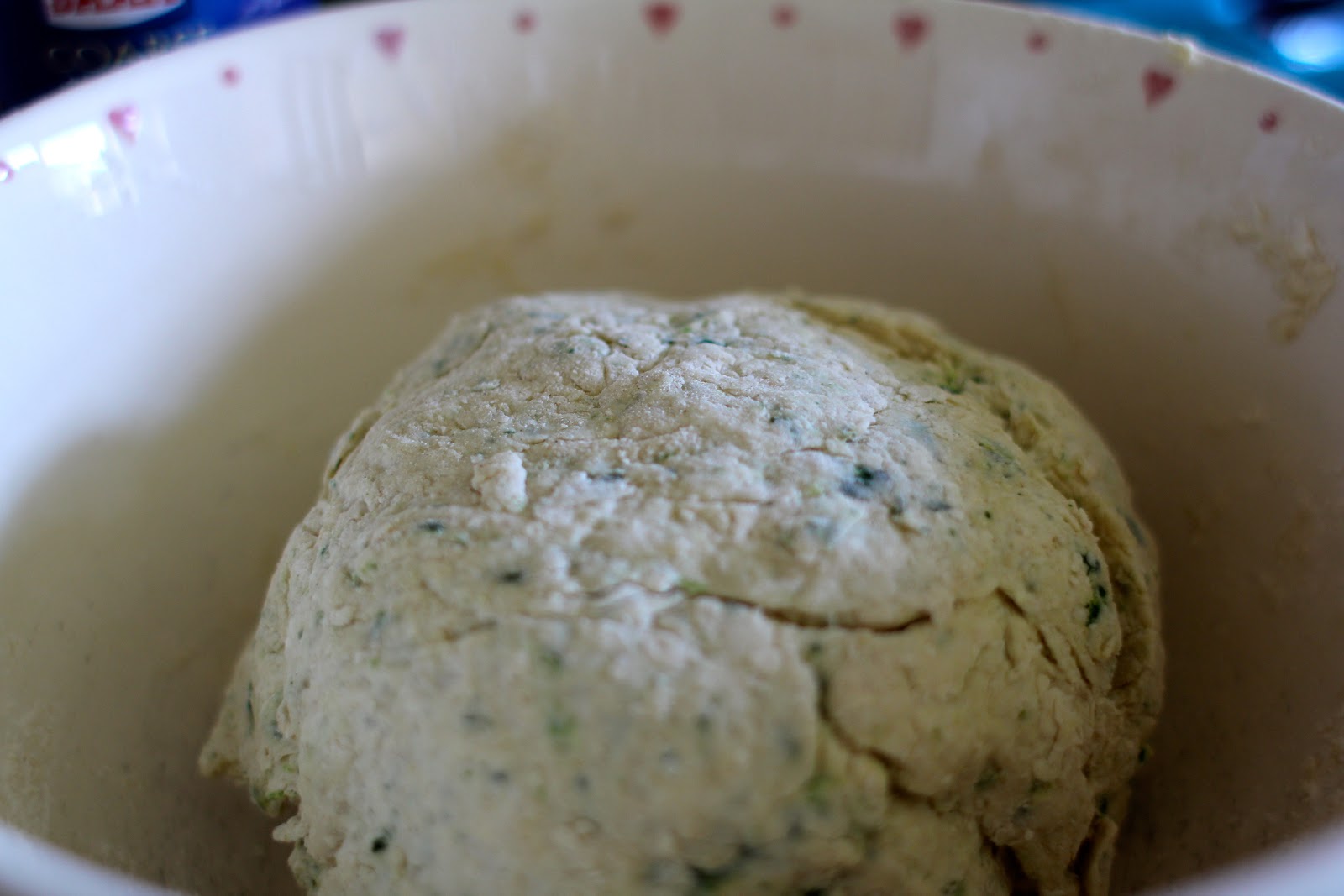 mamacook Soda Bread with Spinach and Thyme