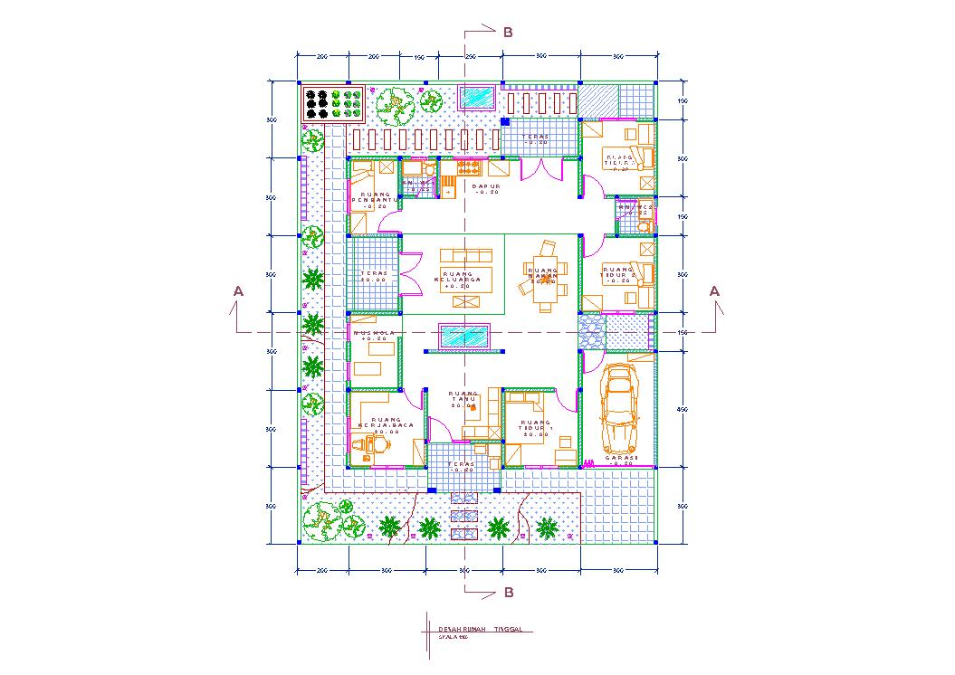 Denah Layout Spa | denah rumah tinggal stupa 2 ma blog Denah Layout Spa | denah rumah tinggal stupa 2 ma blog