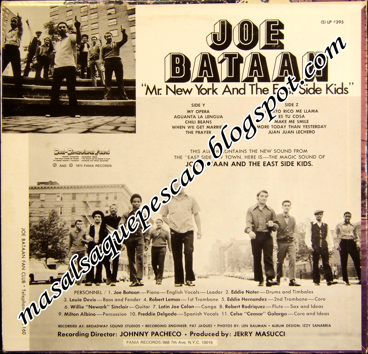Joe Bataan Mr New York And The East Side Kids Joe Bataan Mr New York And The East Side Kids