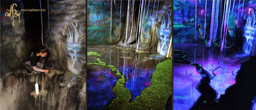 Be mindful of your self-talk. It´s a conversation with the universe… - When The Lights Go Out, My Glowing Murals Turn These Rooms Into Dreamy Worlds Be mindful of your self-talk. It´s a conversation with the universe… - When The Lights Go Out, My Glowing Murals Turn These Rooms Into Dreamy Worlds
