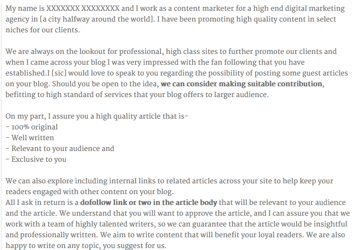 decay and fall of guest blogging for SEO