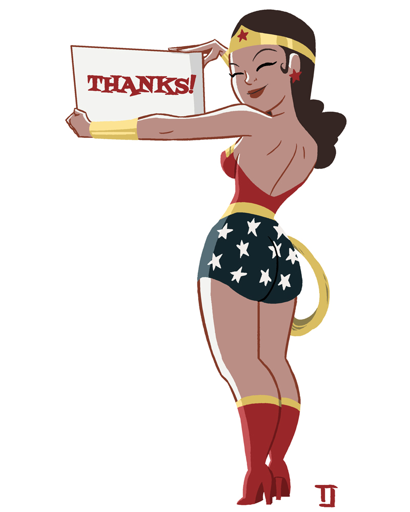 one hundred thousand bad drawings no i insist thank you