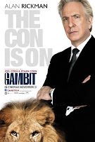 gambit alan rickman poster