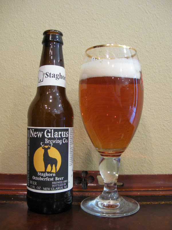 Doing Beer Justice New Glarus Staghorn Octoberfest