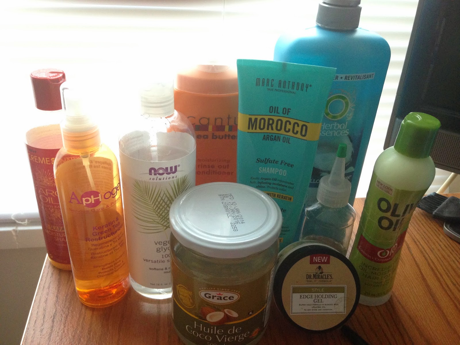 Growing Mane Texlaxed Texturized Relaxed Hair Regimen
