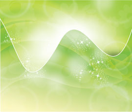 green background with transprent stars