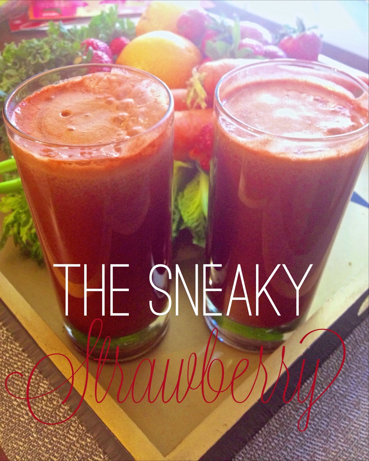 Bay Area Fashion and Lifestyle Blog - The Sneaky Strawberry Juice Recipe