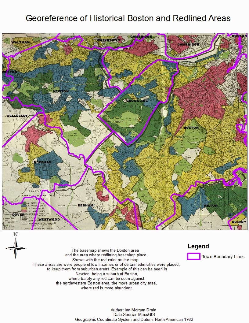 for this map displayed the use of a technique called georeferencing was used the basemap shows historical boston shown with the bolded purple color are for this map displayed the use of a technique called georeferencing was used the basemap shows historical boston shown with the bolded purple color are