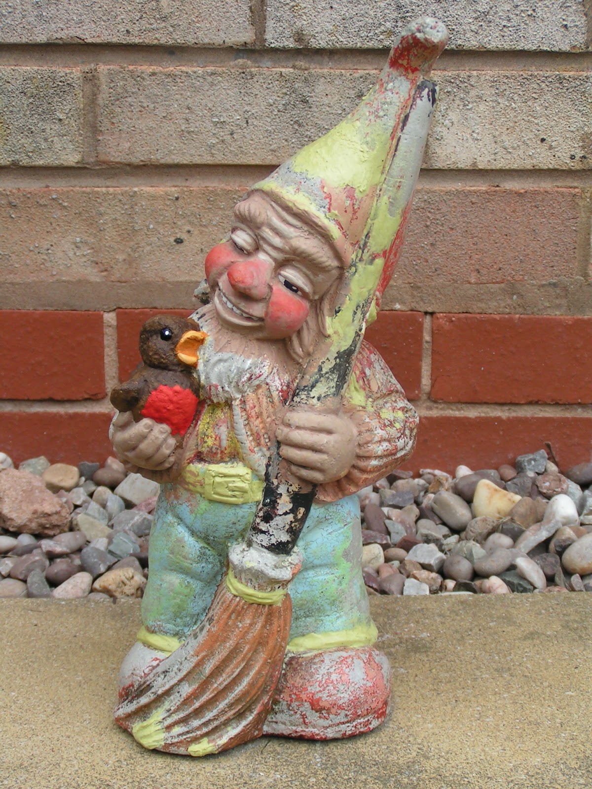 Dampf's modelling page Garden Gnome part six