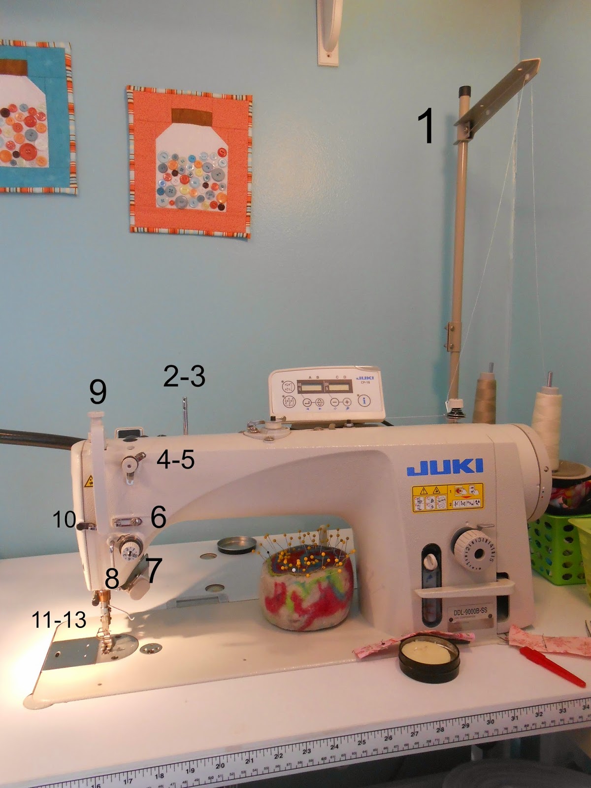 Juki Industrial Sewing Machine DDL-9000SS Review - Vivat Veritas