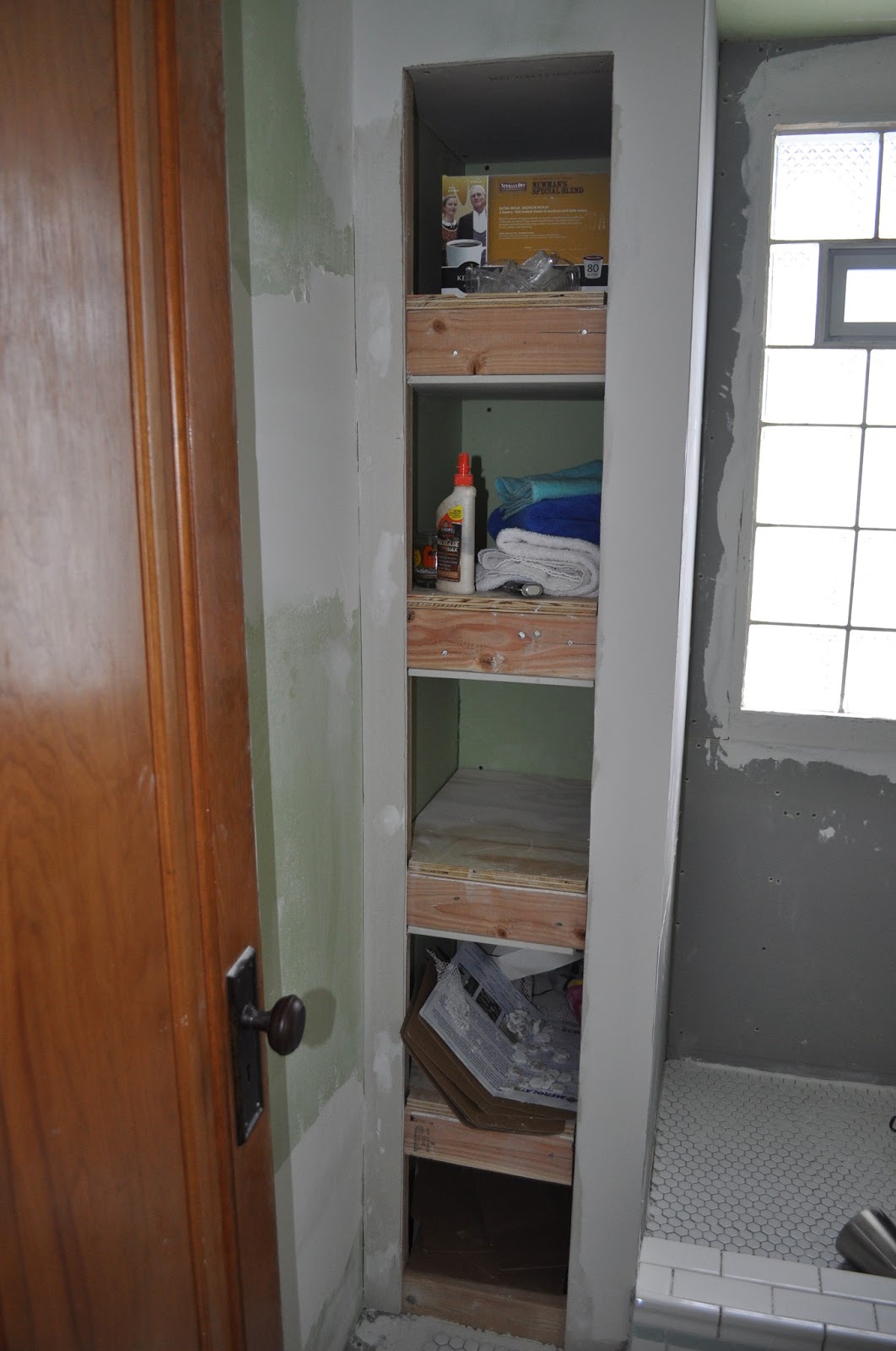 Carri Us Home DIY Builtin Bathroom Part II