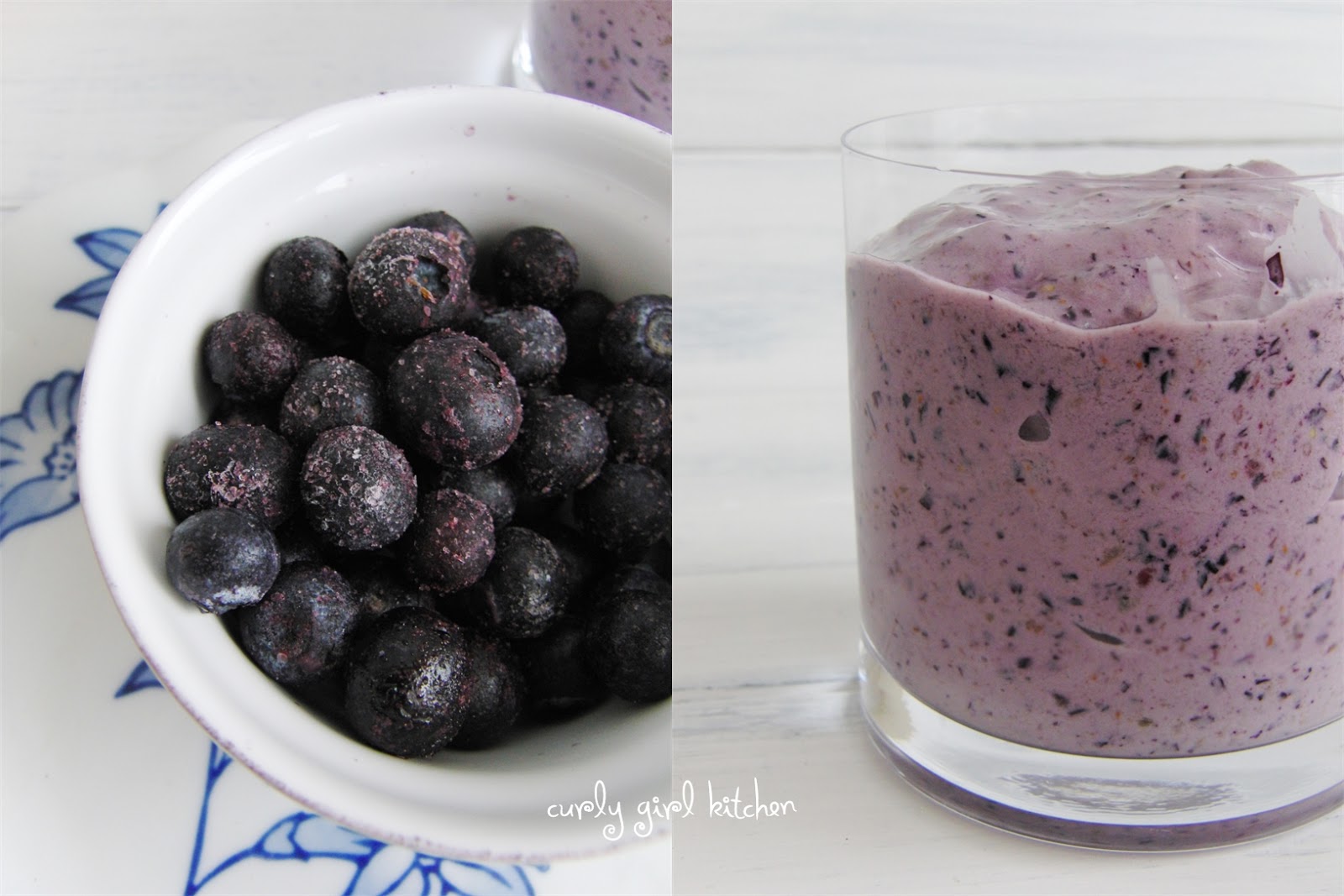 Curly Girl Kitchen Fruit and Nut Butter Smoothies...