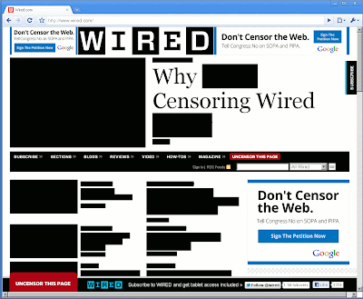 Wired.com on strike