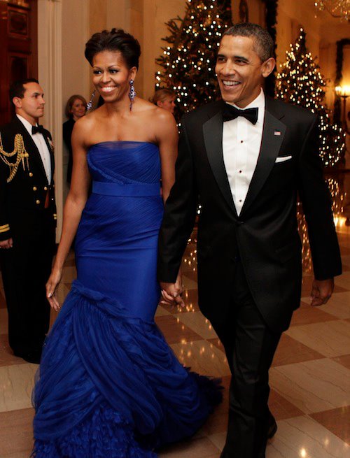 Michelle Obama In Vera Wang Wedding Bells