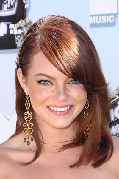 Perfection Is Style Emma Stone Natural Hair Color