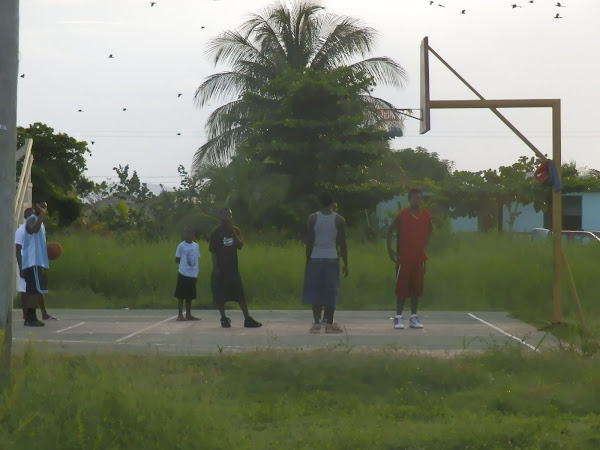 Playing Ball In Belize