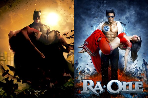 'Ra One' posters inspired from 'Tron: Legacy' and 'Batman Begins' 'Ra One' posters inspired from 'Tron: Legacy' and 'Batman Begins'
