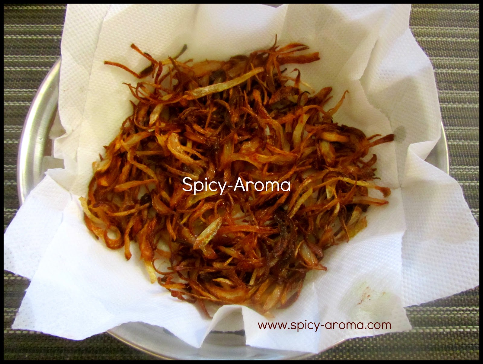 Fried Onion Recipe