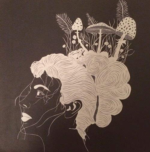 As incríveis ilustrações feitas com papel recortado de Maude White Maude White arte de papel figuras recortadas vazadas