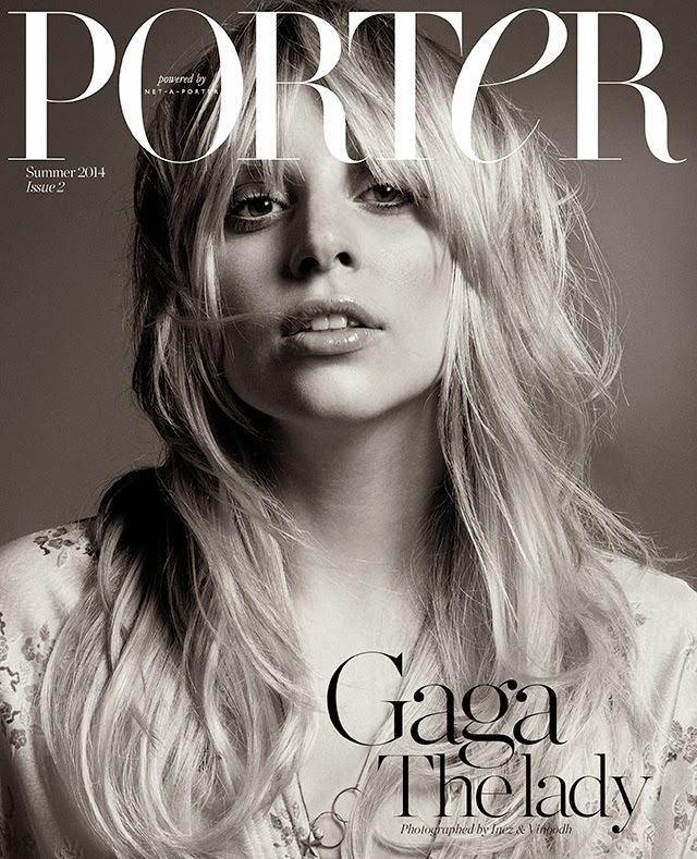Lady Gaga Porter magazine Summer 2014 Issue 2 - one stop for fashion