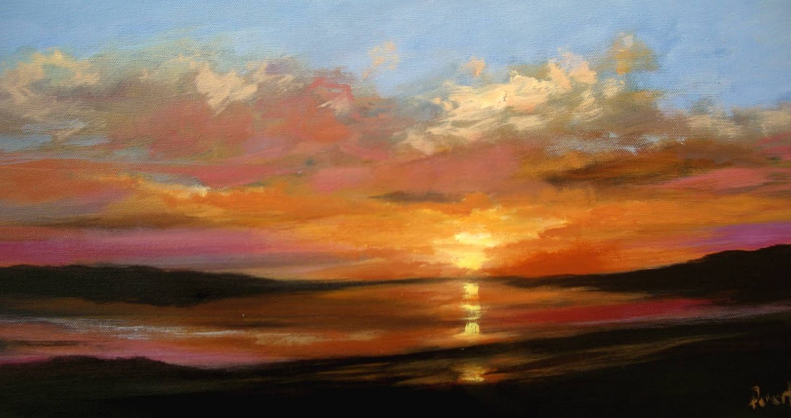 Sunset Paintings Sunset Paintings