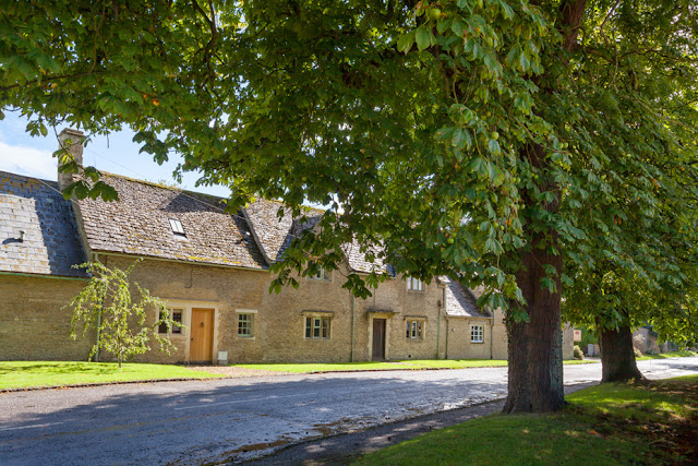 Oxfordshire Cotswold village of Filkins in the afternoon sun by Martyn Ferry Photography
