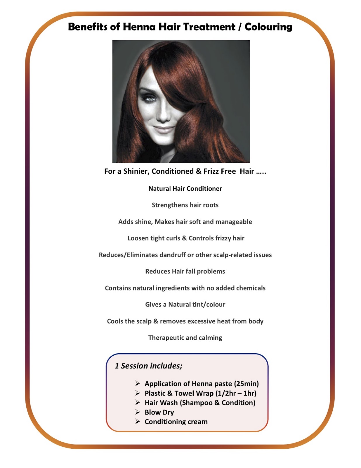 Beauty begins here: Benefits of Henna Hair Treatment / Colouring