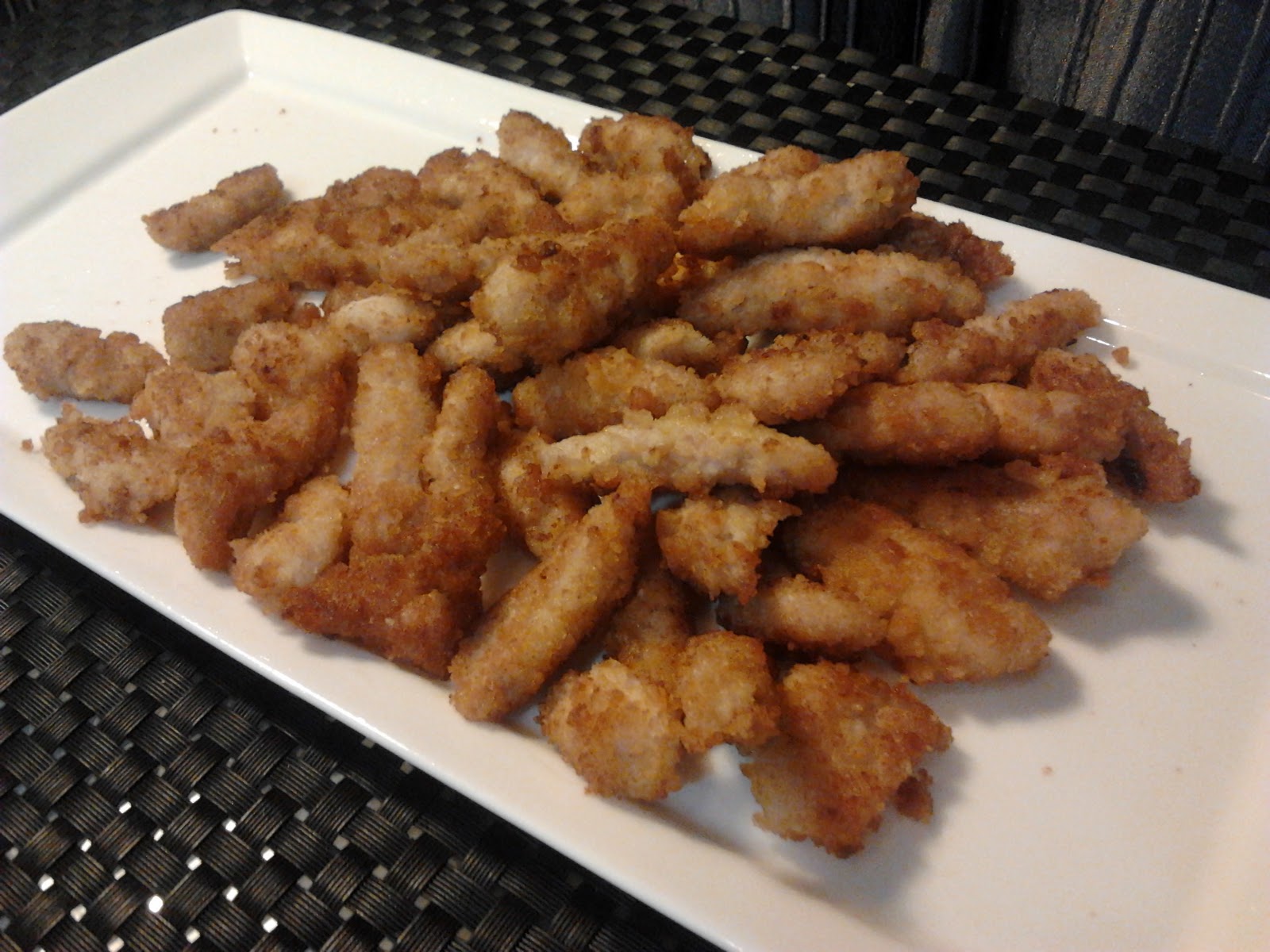 Deep Fry Bite Size Pork (Using Ritz Crackers) Shan's Recipes