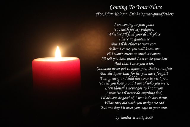 PoetryGirl's Writing & Books: A poem in memory for all the victims of