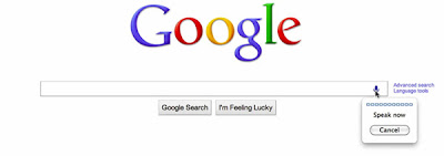 Imagem: Busca Google em Inglês por voz Imagem: Busca Google em Inglês por voz