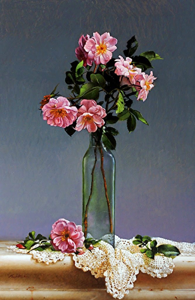 cuadro-de-flores-en-jarron-de-cristal jarrones-de-cristal-con-flores-naturales