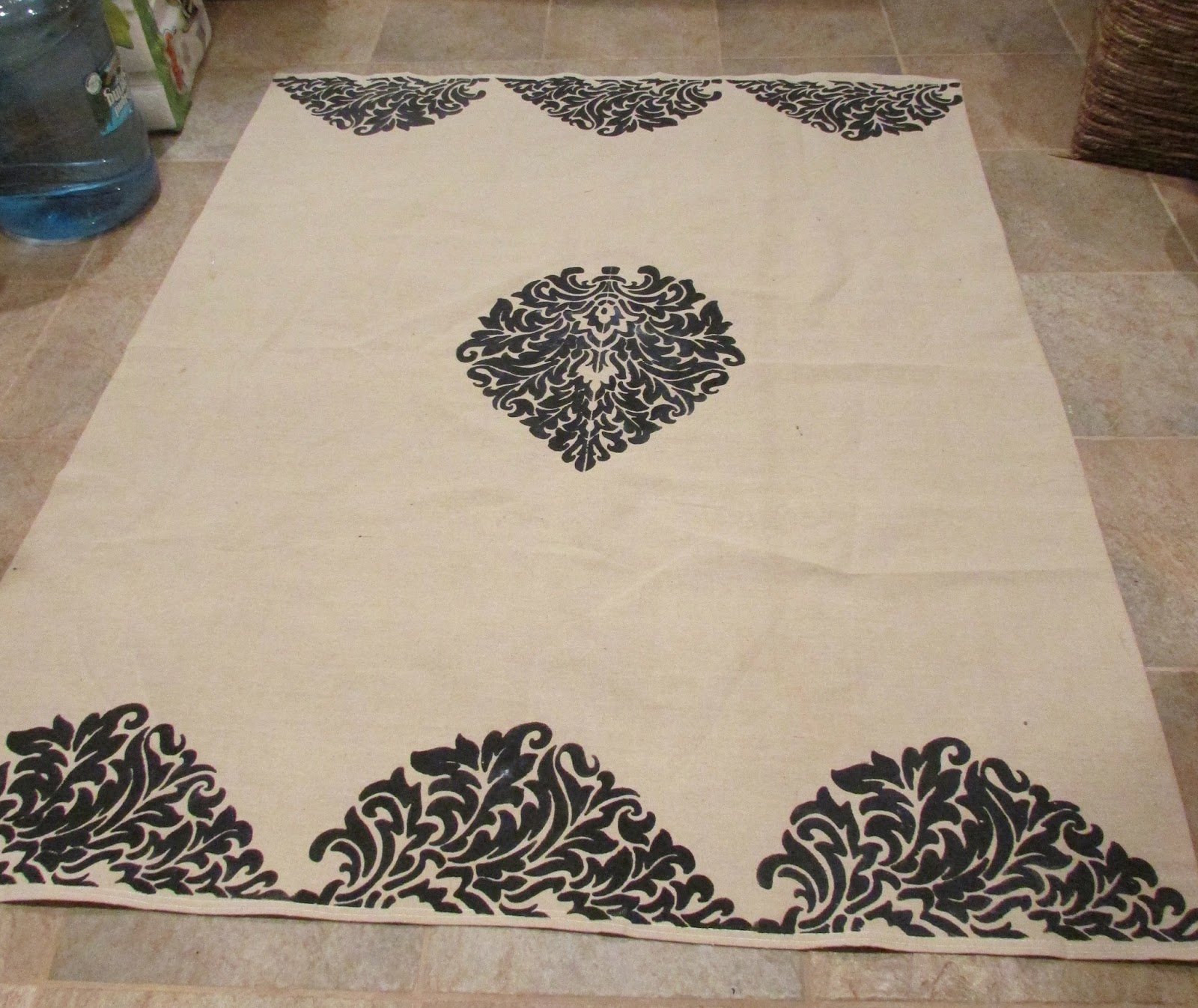 DIY Canvas Rug DIY Huntress
