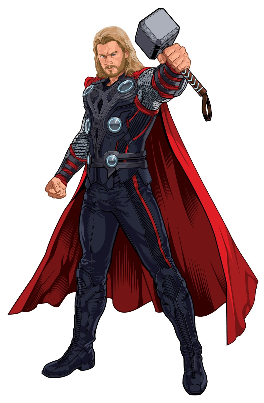knowlesart: Thor (Avengers movie) vector interpretations