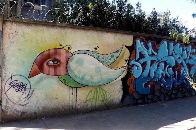 street art santiago de chile quinta normal arte callejero hoe