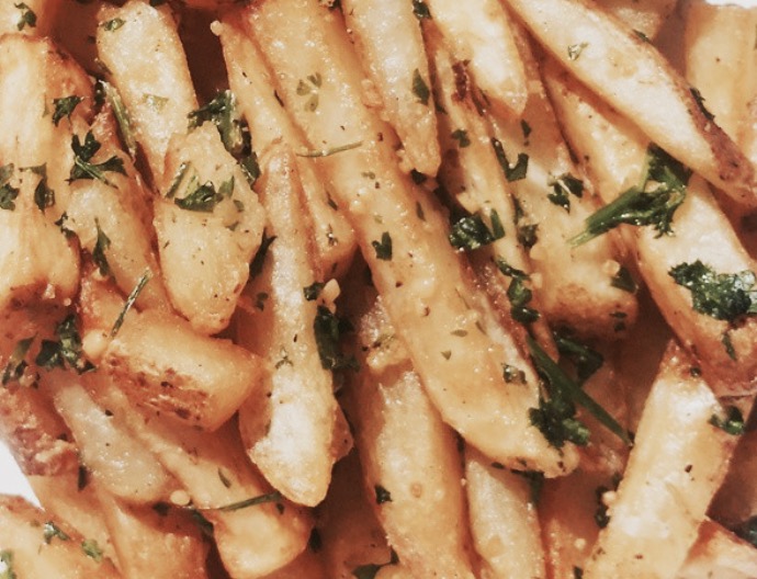GOLDEN DREAMLAND Recipe San Francisco Garlic Fries