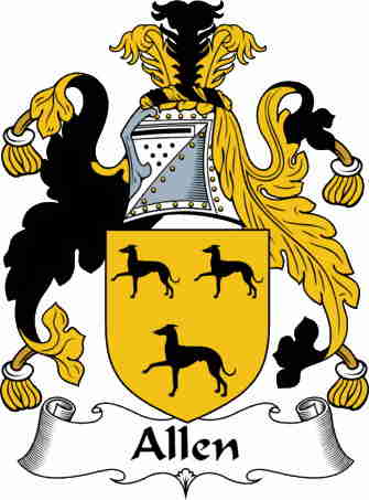 Coat of Arms of the Allen Family