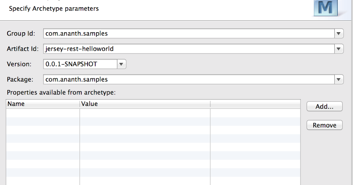 Getting started with RESTful webservice using Jersey