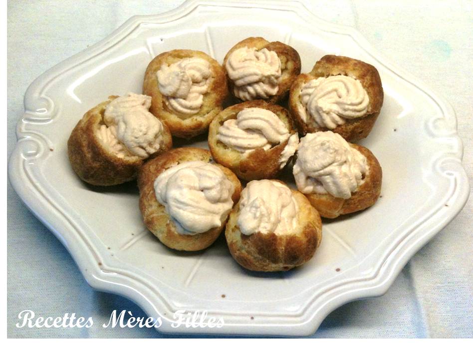La recette Petits Choux Choux à la mousse de foie gras Recettes