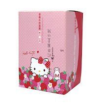 【我的美丽日记Hello Kitty】限量草莓牛奶面膜