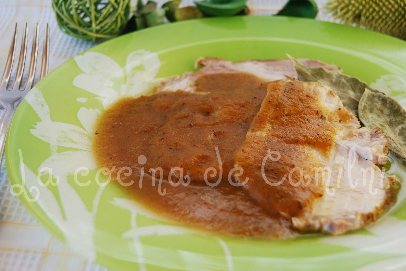 La cocina de Camilni: Cinta de lomo en salsa.