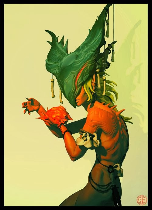 Pascal Blanche deviantart illustrations 3d models fantasy science fiction Pascal Blanche deviantart illustrations 3d models fantasy science fiction