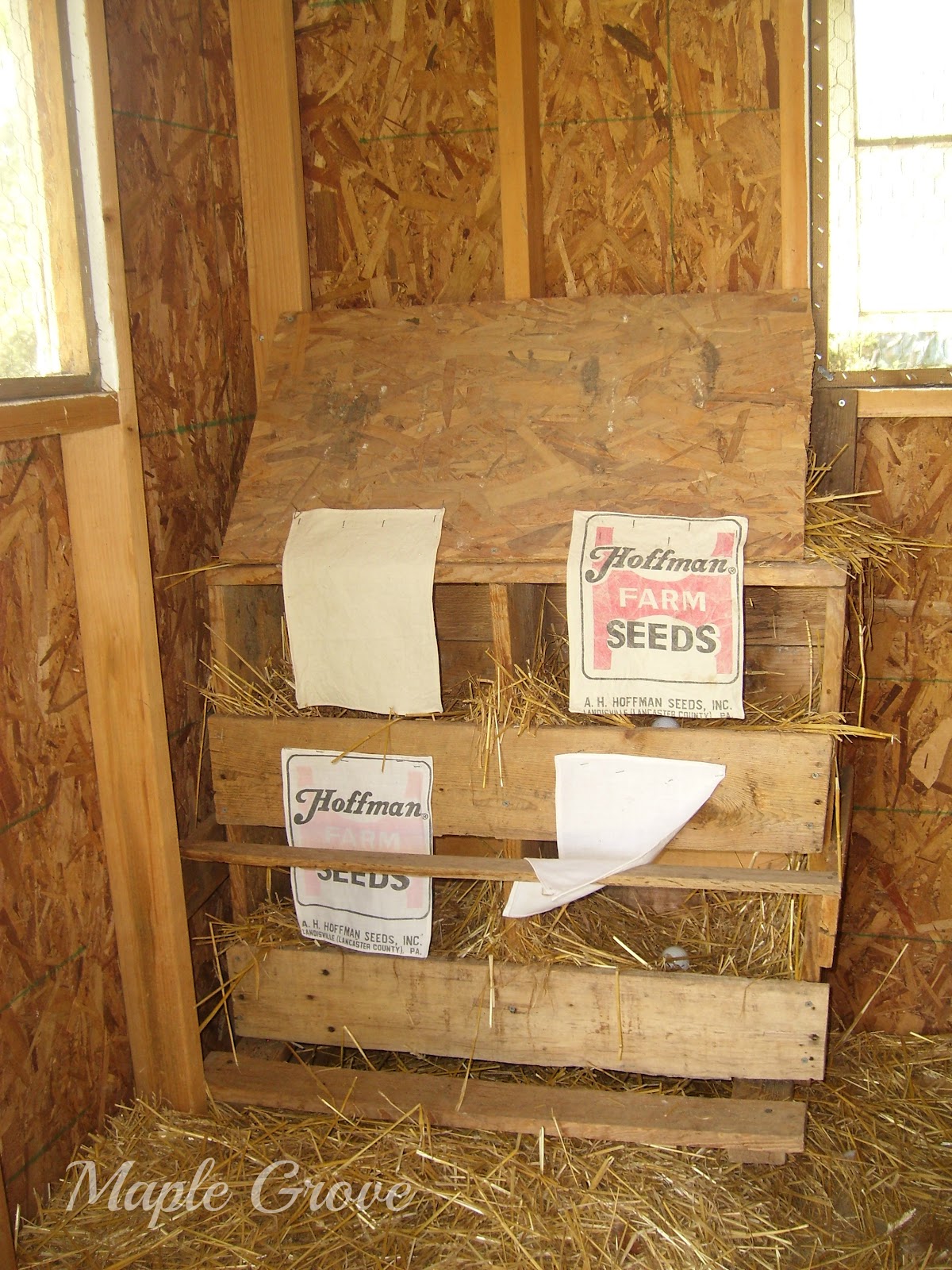Maple Grove Vintage Hen House Design