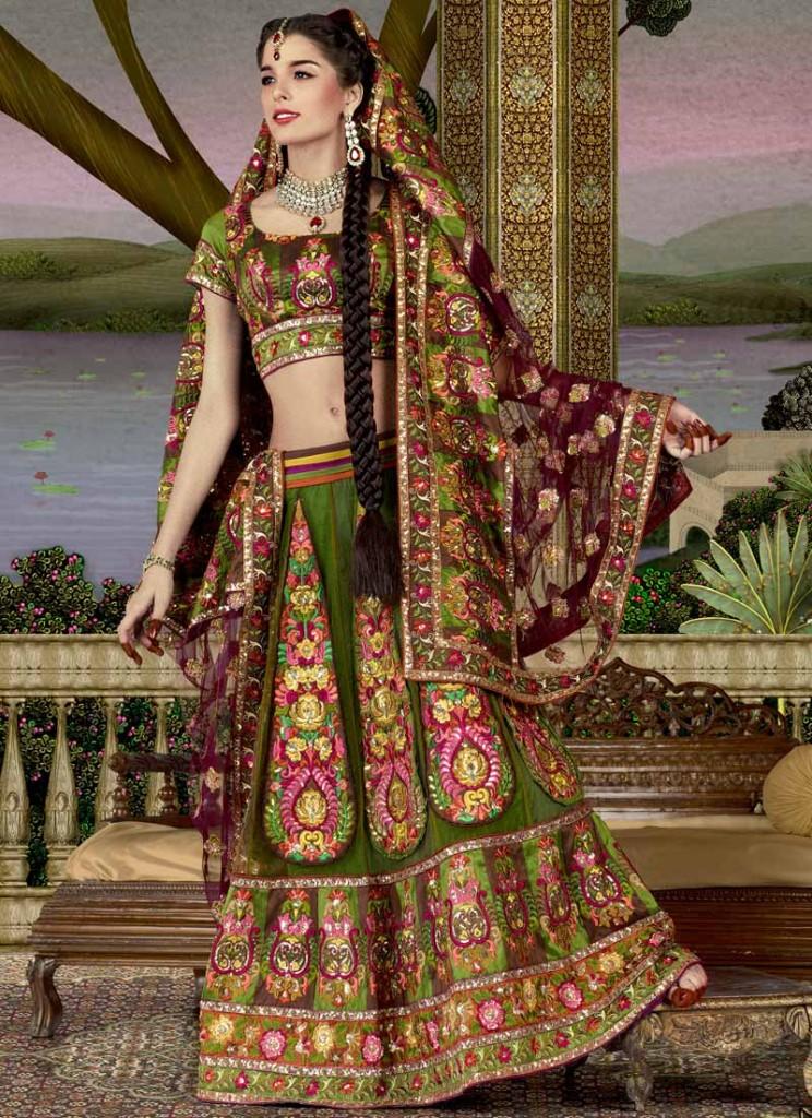 Ladies Fashion Fun Lehenga Choli Pakistani And Indian Fashion Stylish