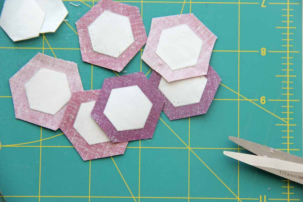 V and Co. V and Co tips for small hexagon paper piecing