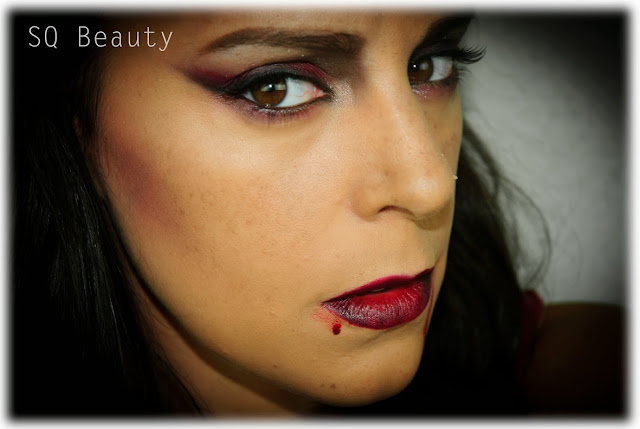 Maquillaje Halloween Vampiresa Sexy Silvia Quiros vampire