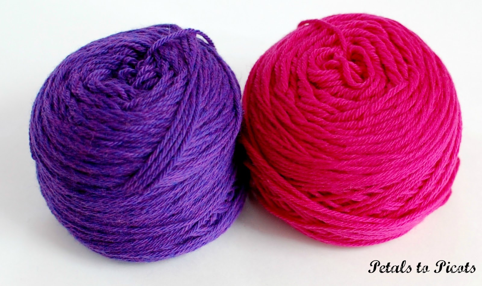 Wool Yarn for Felting Petals to Picots
